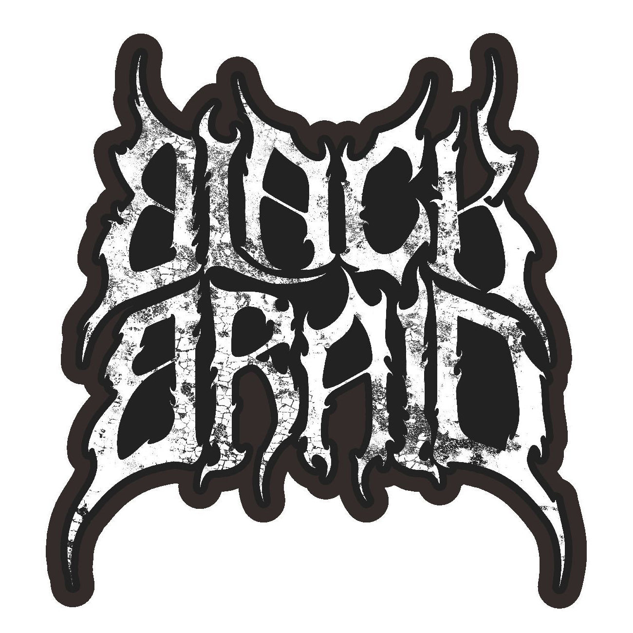 Blackbraid - Logo cut-out (patch)