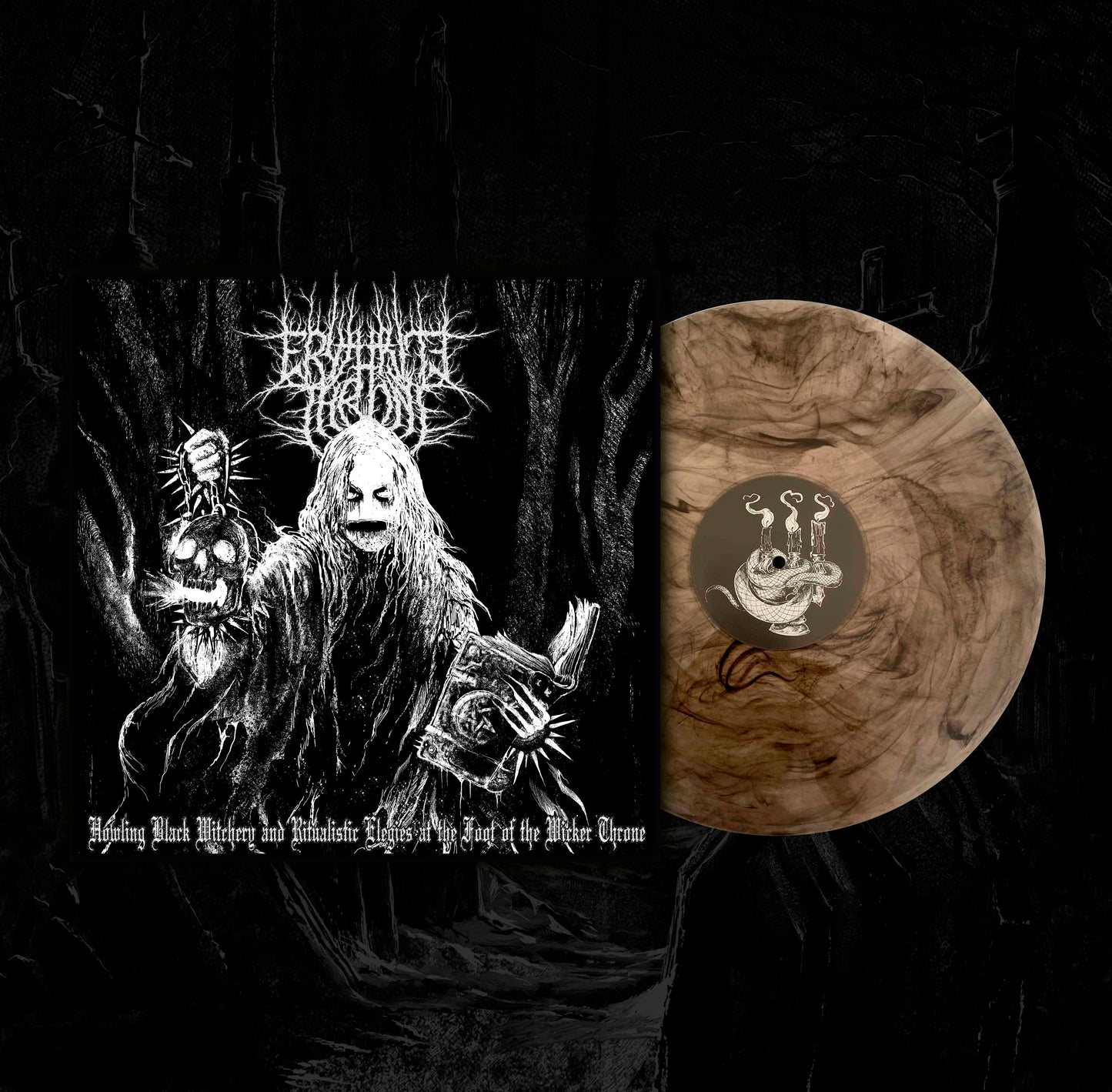 Erythrite Throne - Howling Black Witchery And Ritualistic Elegies At The Foot Of The Wicker Throne